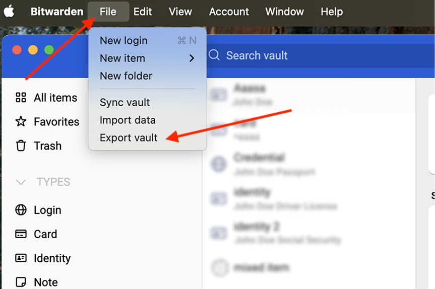 Export brave settings