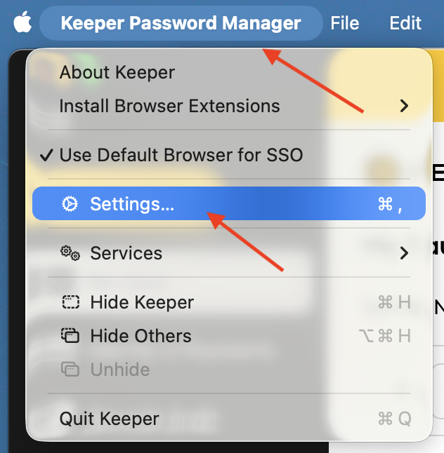 Export firefox settings