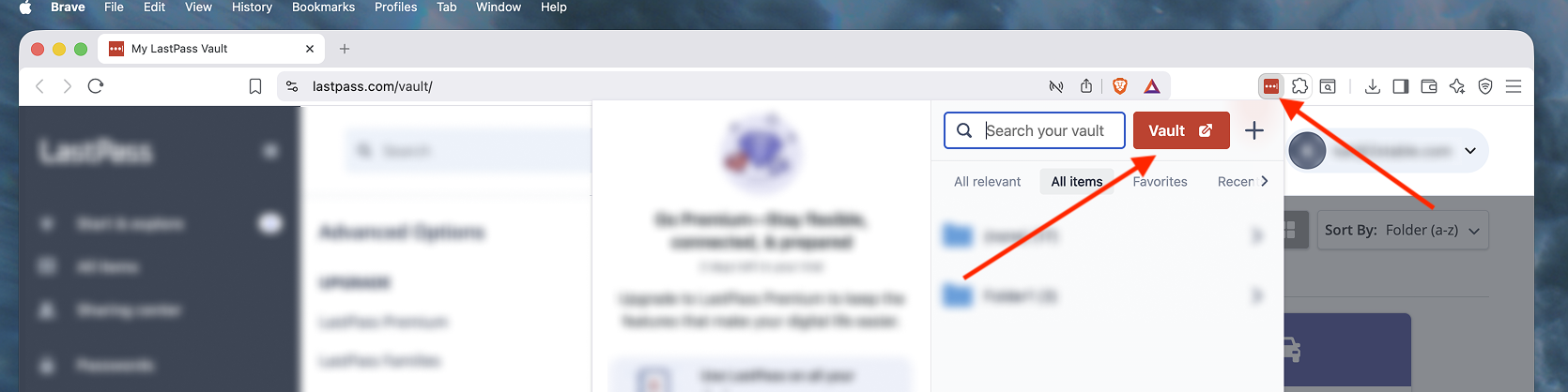 Export brave settings